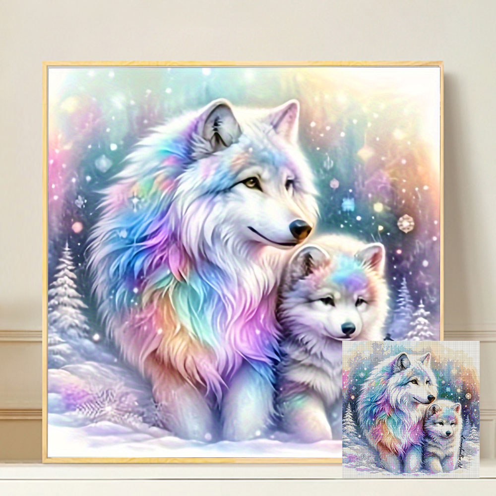 동물 다이아몬드 페인팅 완성 키트 풀 스퀘어/라운드 드 - Photo Mosaic Print 리뷰 및 가격