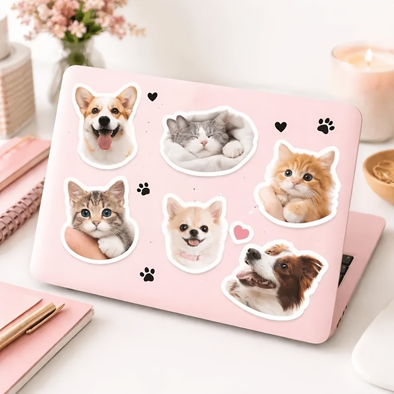 맞춤형 스티커, 사진 맞춤형 스티커, 반려동물 스티커  - Pet Portrait Custom 리뷰 및 가격